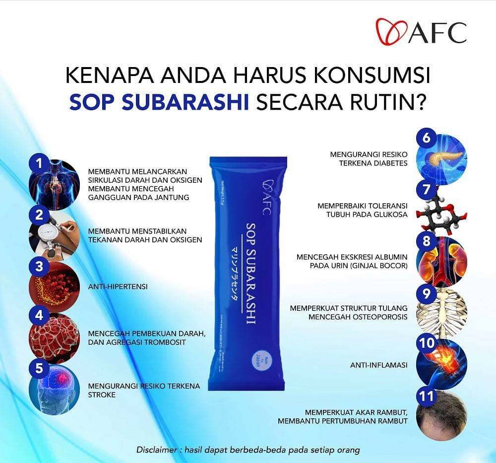 13 Jual SOP Subarashi Original BPOM