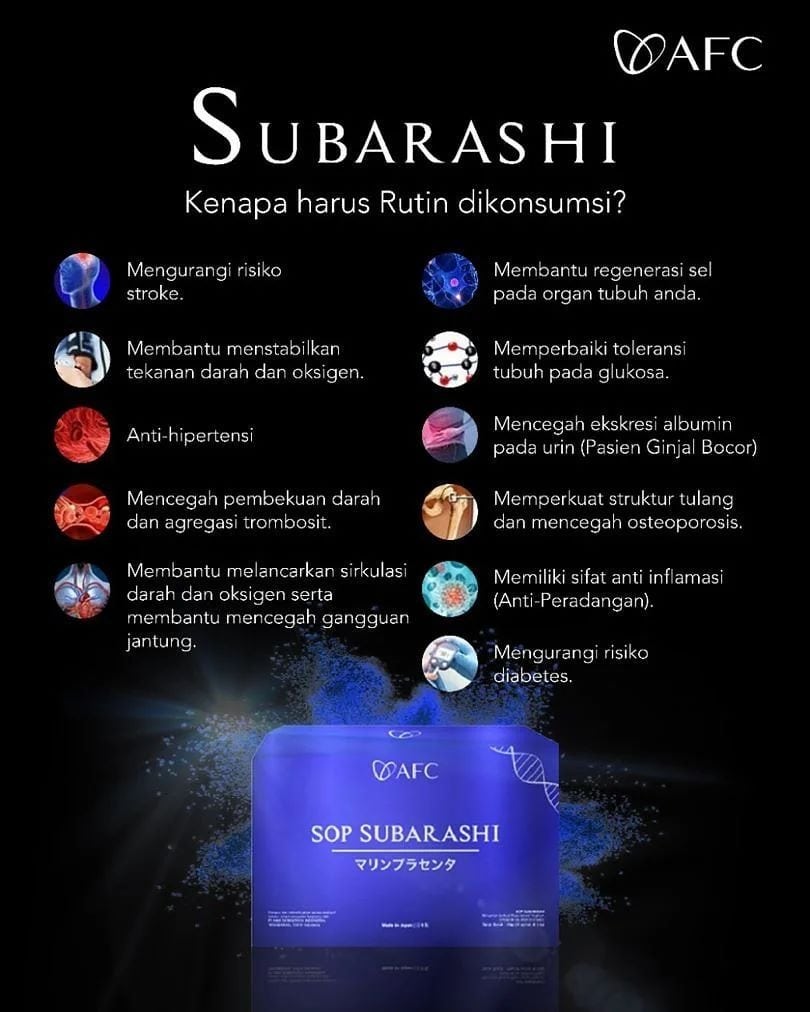 16 Jual SOP Subarashi Original BPOM