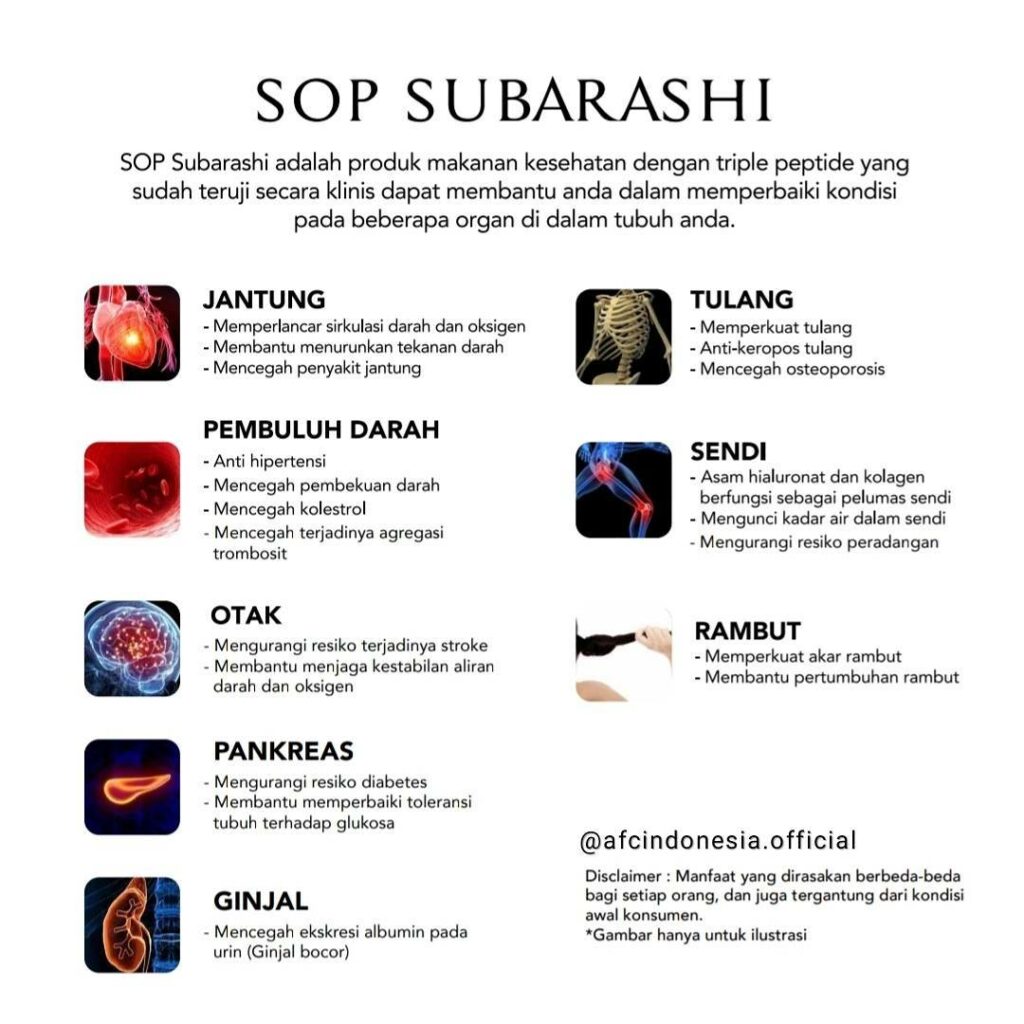 26 Jual SOP Subarashi Original BPOM