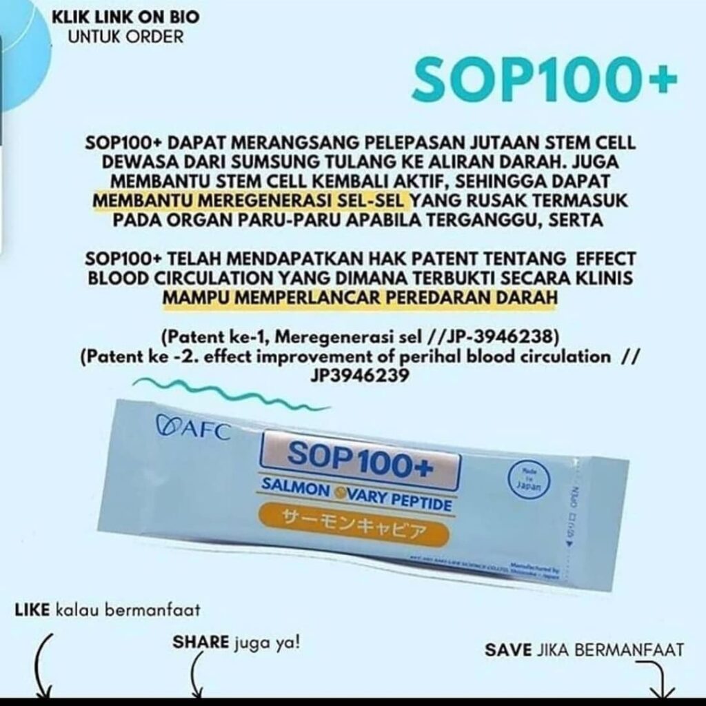 Jual SOP100+ Resmi BPOM Minuman Sereal Sehat Asli 7