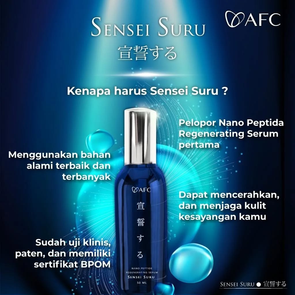 Jual Sensei Suru Serum Resmi BPOM Asli Original 1