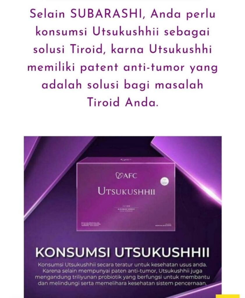 Jual Utsukushhii Gold Resmi – Imun & Kulit Sehat 7