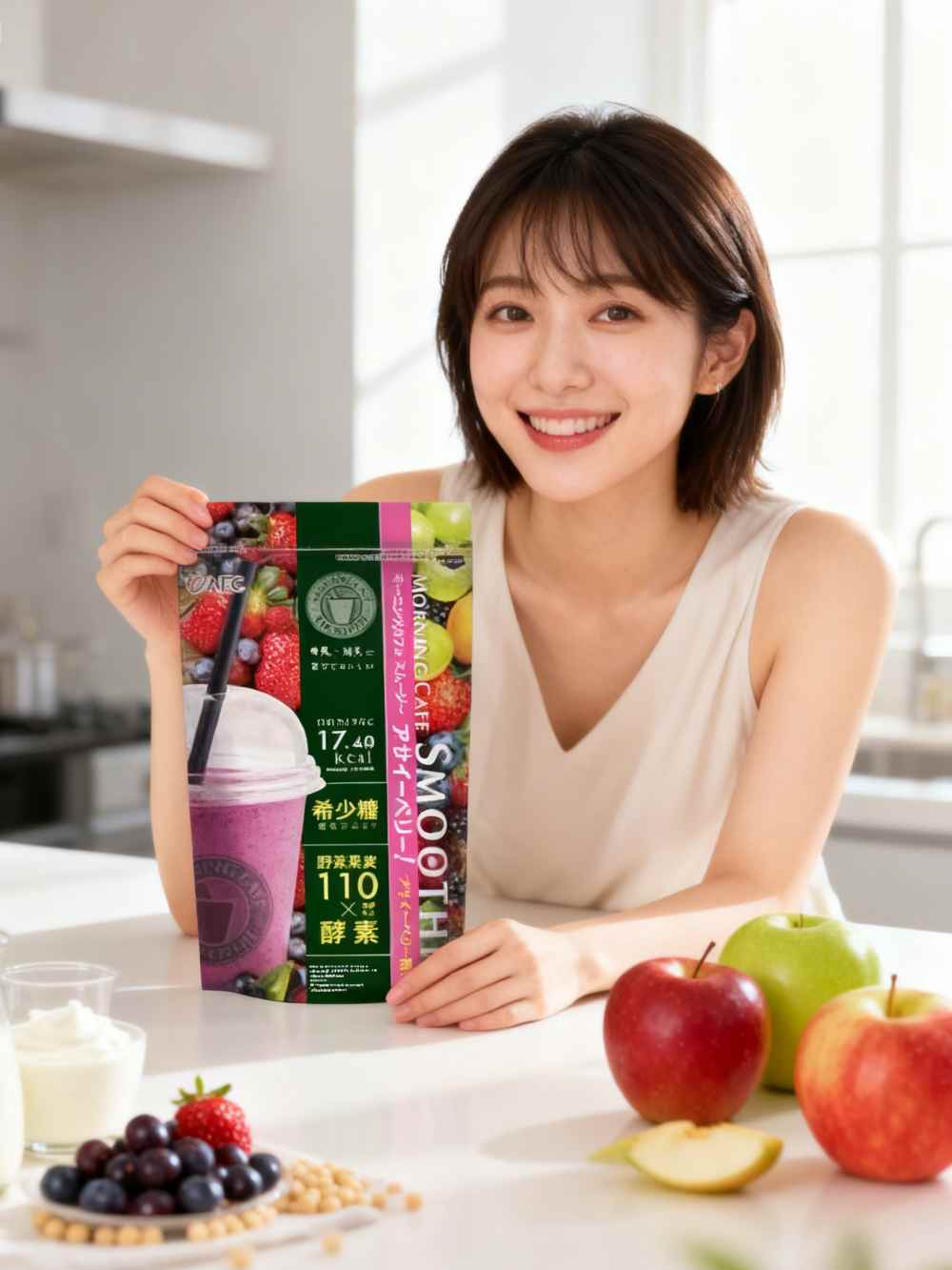 Morning Cafe Smoothie Acai Berry Murah 1