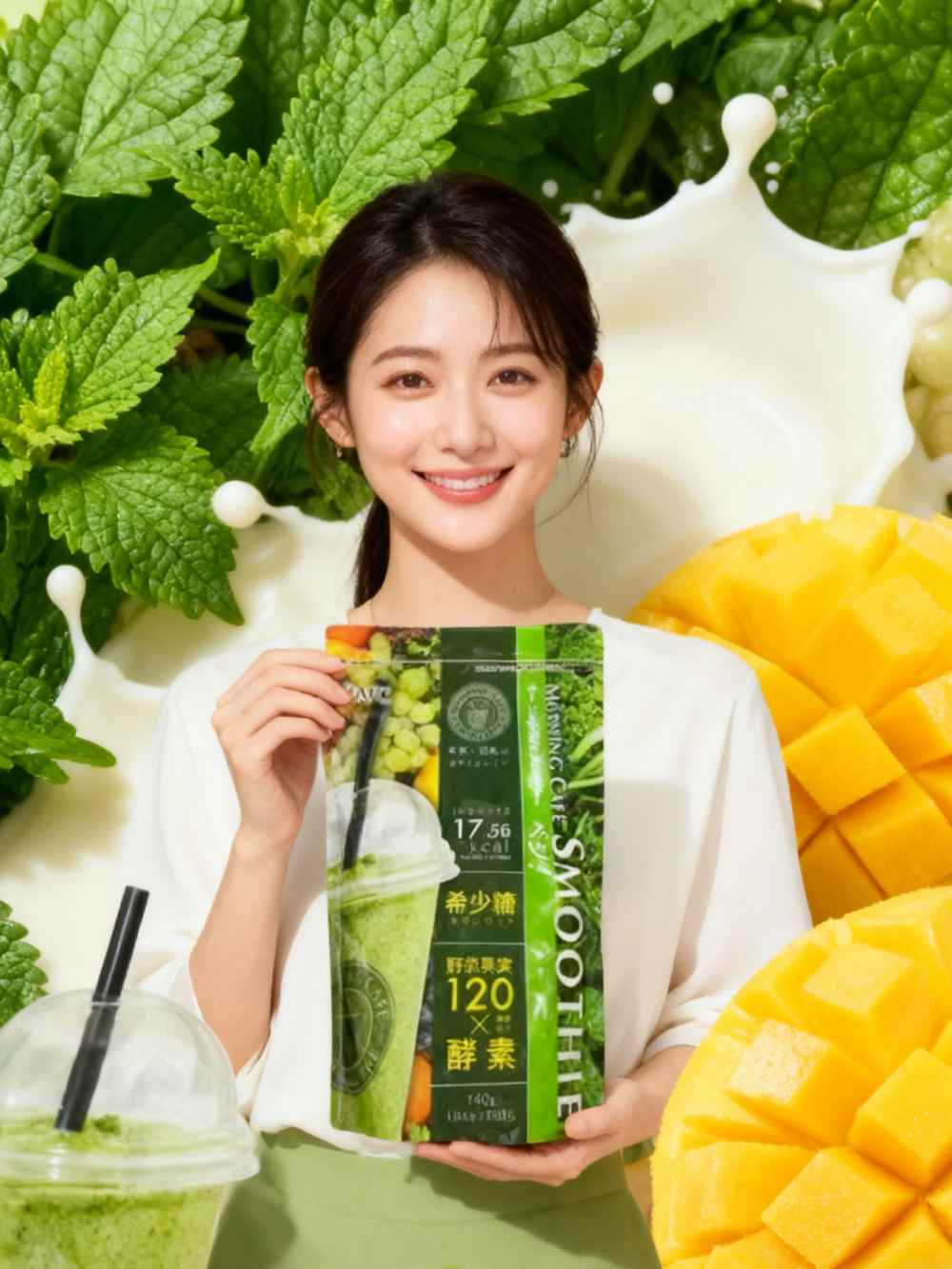 Morning Cafe Smoothie Green Murah 2